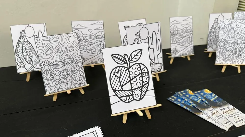 Semana da Arte movimenta a Casa da Cultura de Cafelândia com exposição de artistas locais